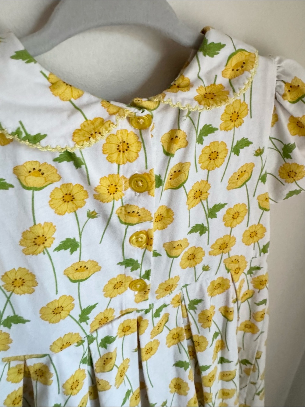 Rachel Riley Buttercup Print Girls Fit and Flare Dress Size 2T - Picture 9 of 9